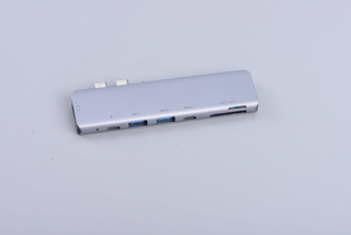 Ethernet SD Card Reader Laptop type c 7 in 1 USB 3.0 C Hub