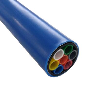 HDPE Tube Bundle FLAT 6-ways 12/8mm with PE Sheath 1.2mm 