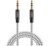 splitter cable headphone microphone stereo trrs audio male to earphone headset and microphone adapter 