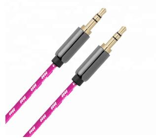 Direct manufacturers flexible 2.5mm aux audio cable 