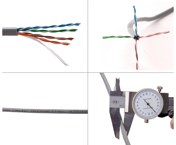 UTP / SFTP / FTP Network Cat6 Lan Cable 