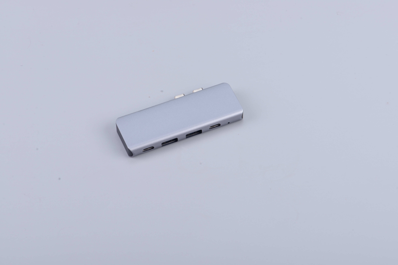 5 in 1 multi-function usb type c hub to pd hd vga 3.5mm audio usb3.0 adapter for ipad 