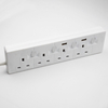 4 Way Outlets Surge Protector Power Strip with 2 USB Charging Port