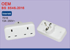 Universal Travel Adapter Us Au EU to UK Plug Travel Wall AC Power Adapter 250V