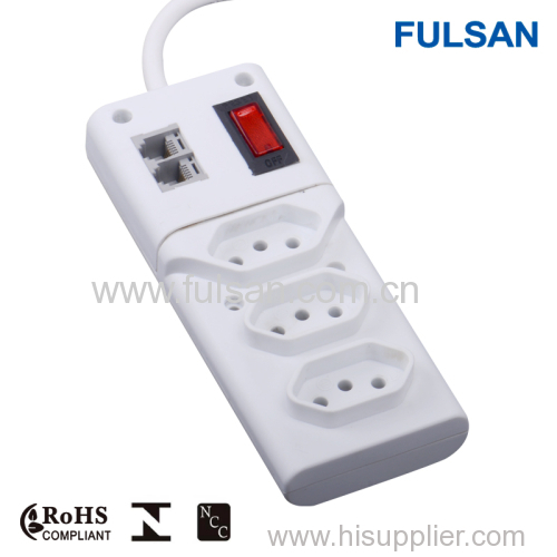 Power strip surge protector