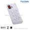 2-6 Ports Extension Socket Electrical Power Strip with LED indicator