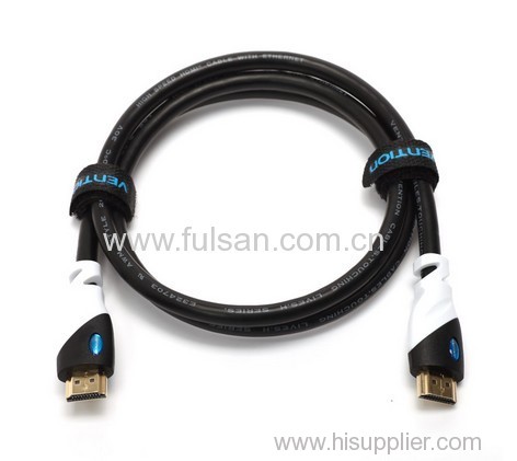 8m HDMI cable A type to A type gold plated push connector for LCD HDTV home theater