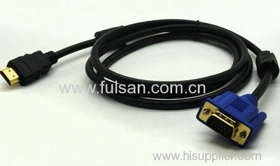 wholesale gold plated hdmi to vga for table pc with hdmi input