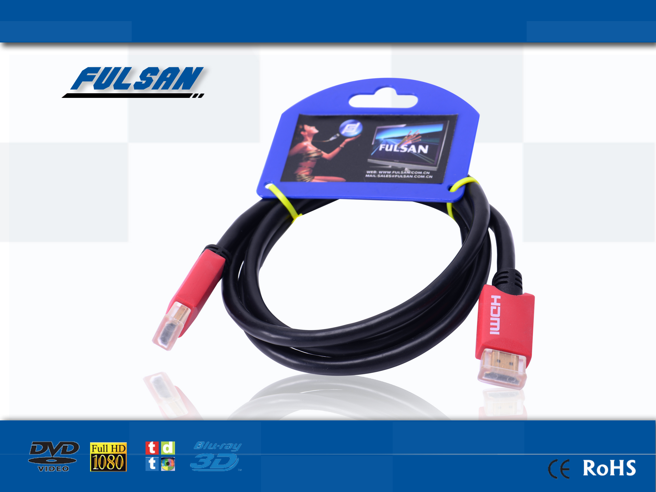 Ultra High Speed 2.1 HDMI cable 3D 8K@60Hz 4K@120Hz 48Gbps 4320P Gold 3M HDMI Cable 