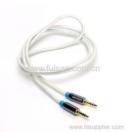 Wholesale colorful flat 3.5mm aux cable 5m 15FT for Galaxy 3