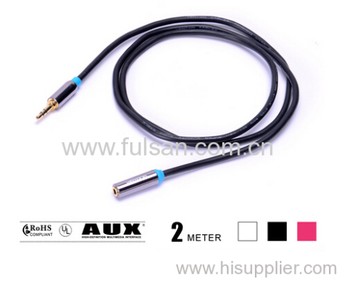 12ft 3.5mm Male to Female M/F Stereo Audio Headphone Extension Cable Cord