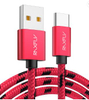 Great Free Shipping RAXFLY Manufacturer High Quality New Data Transfer & Phone Fast Charging Nylon Braided USB Type C Cable