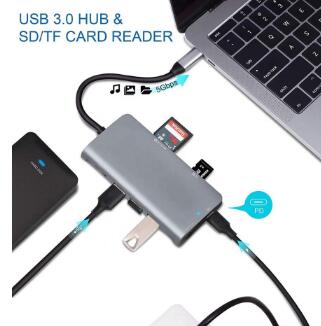 Muti Ports High Speed Interface All in One Laptop Portable OEM USB Hub