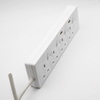 BS UK Power Strip 2 Outlet with Individual Switch And 2 USB Port