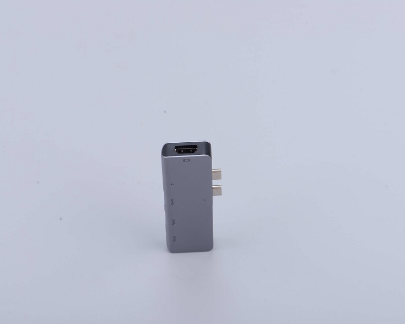 SD TF Card Reader OTG Adapter Charger Dual USB Type C Hub for Macbook Pro/Air