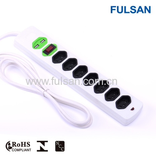 7 Outlet Power Strip with Usb Port