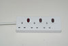 13A Fused BSI Approved 3 Gang Socket Outlet UK Power Strip with Switch And Usb Port