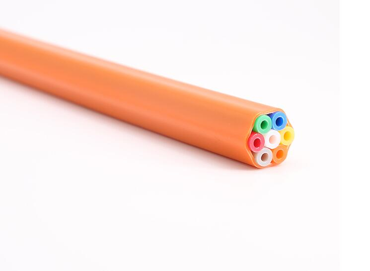 HDPE Pipe Micro Duct 7-ways 22/18 - 16/12 - 14/10- 12/8 -10/6 mm for Underground Fiber Optic Cable 