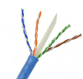 Glory 305m Roll 4pair 23awg 0.57mm CCA CAT6 UTP LAN Cable