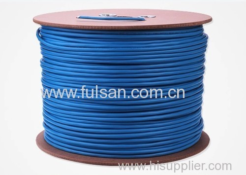 High speed multi core 4 pair 23awg 0.57mm pure copper category 6 ftp cat6 computer cable