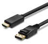 High Quality 1080P 4K Displayport Dp to HDMI Adapter Cable 0.5m/1m/1.5m/1.8m/3m/5m