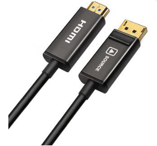 OEM High Quality Male To Male 4K 1080p Displayport DP Transfer To HDMI Adapter Cable 