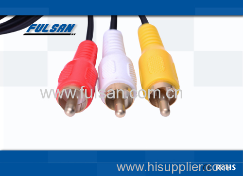 Good Price High Quality 5RCA Cable M/M Gold Plated