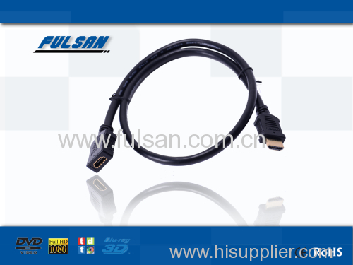 hdmi male to female extension cable
