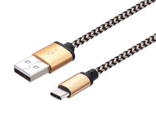 High Speed Type C Cable USB 3.0 3.1 Charging Data Cable Nylon Braided Aluminum USB Cable for Mobile Phone 