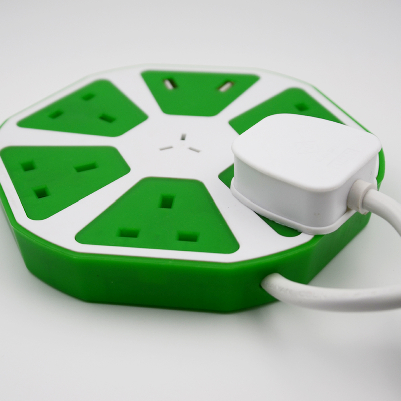 Extension Socket Universal Power Strip 3 Way 10M