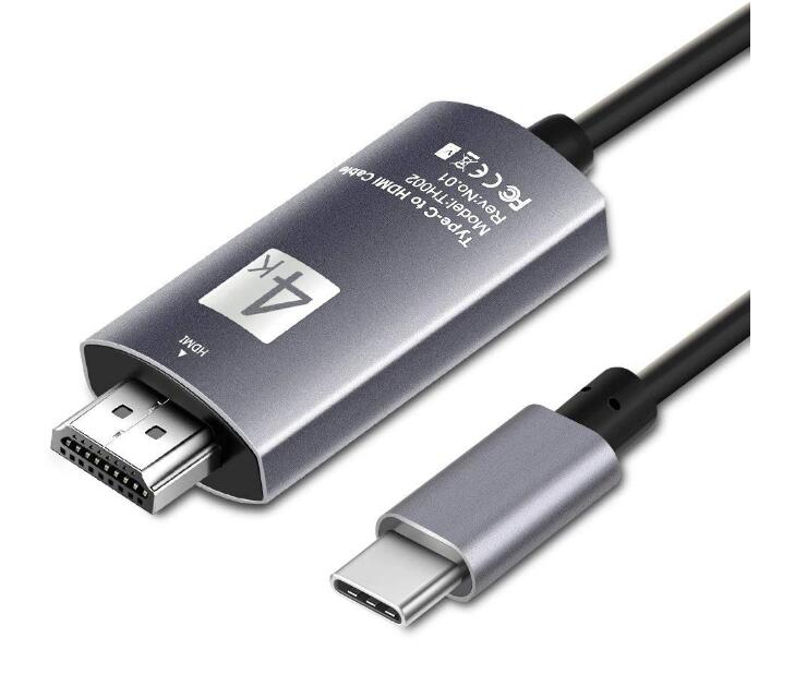Wholesale High Speed HDTV 4K 1.8m USB 3.1 Type C to HDMI Cable