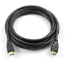 Molded plastic Premium male to male black 4K hdmi to hdmi cable 0.5m