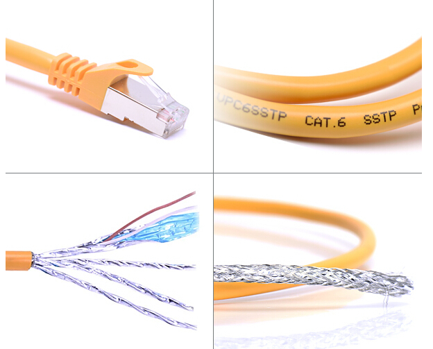 Wholesale 24AWG UTP Cat5e RJ45 Flat Patch Cord Cable