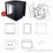 SB Double Section Wall Mounted Cabinets