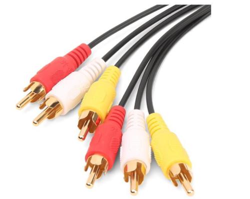 3 rca cable to 3 rca cable for audio