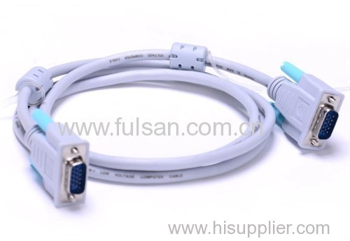 Hot selling twisted pair 28 AWG molding VGA cable