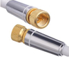 White male to male bnc tv satellite coaxial cable rg6 rg11 rg59 rg58