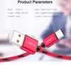 Great Free Shipping RAXFLY Manufacturer High Quality New Data Transfer & Phone Fast Charging Nylon Braided USB Type C Cable