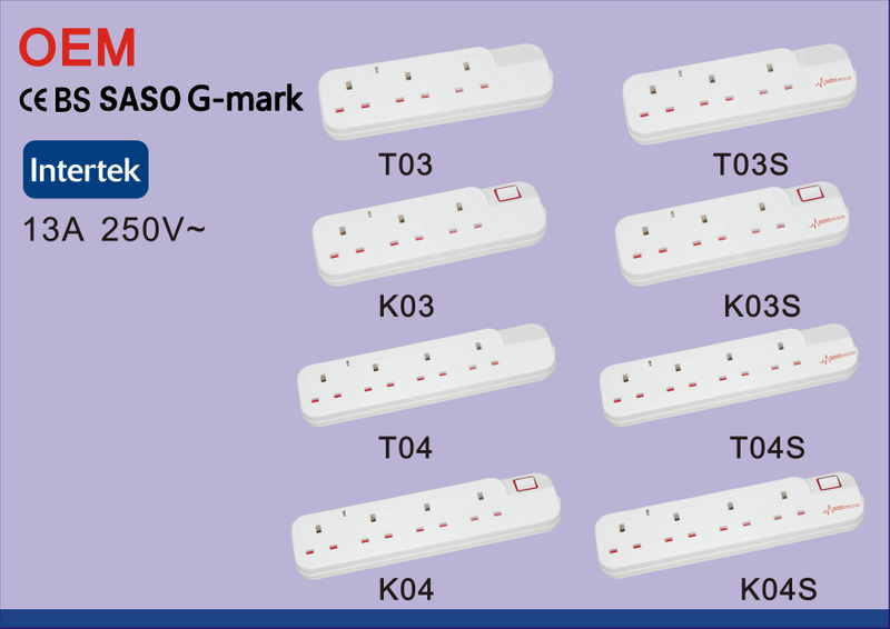 Gcc Smart Surge Protector UK Power Strip