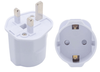 White Travel Charger Electrical Power US to UK/Au/EU/Brazil/Italy/South Africa Plug Adapter 