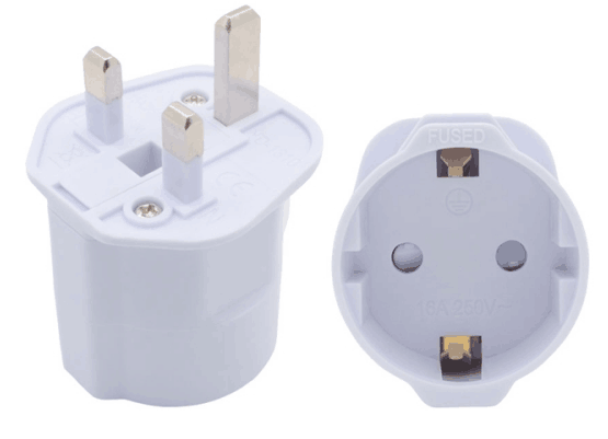 White Travel Charger Electrical Power US to UK/Au/EU/Brazil/Italy/South Africa Plug Adapter 