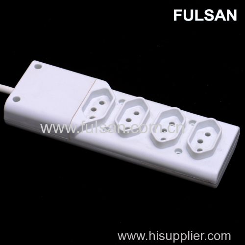 French style electrical extending socket outlet with switch