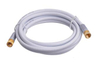White male to male bnc tv satellite coaxial cable rg6 rg11 rg59 rg58