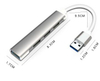 USB Type-C HUB for Macbook 12 Inch USB-C Thunderbolt 3 Adapter with USB 3.0 Micro SD TF Card Reader for New MacBook Pro 2018 