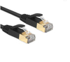 Computer network rj45 cat7 patch cable ethernet shielded flat cord with CE&ROHS