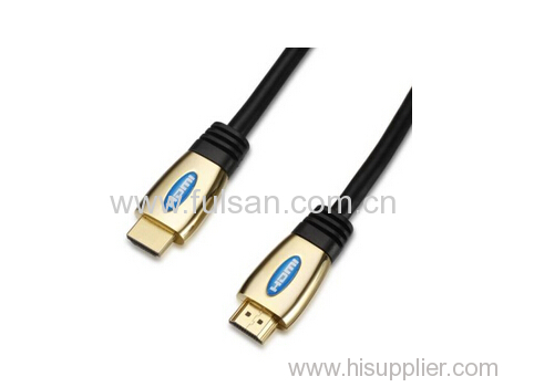 Nylon braided 24k Gold plated HDMI cable support HDMI 2.0 HDMI 1.4