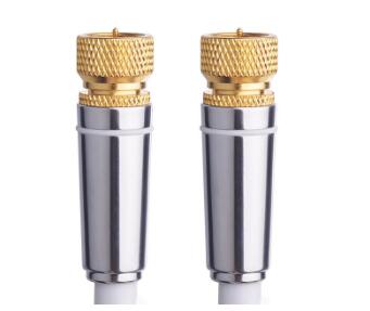White male to male bnc tv satellite coaxial cable rg6 rg11 rg59 rg58