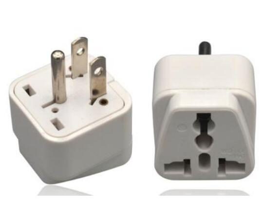 White Travel Charger Electrical Power US to UK/Au/EU/Brazil/Italy/South Africa Plug Adapter 