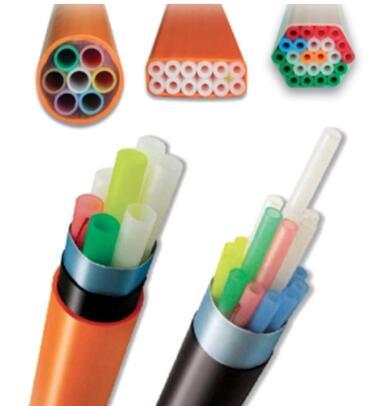 Free Sample HDPE Tube Bundle 7 Way 12/8mm Low Friction Micro Duct 