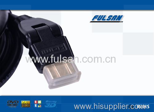 High speed dual molded hdmi cable 1.4v